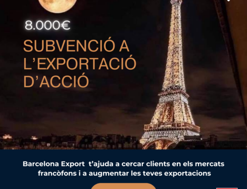 Subvencions a l’exportació: Cupons d’ACCIÓ d’iniciació a l’exportació